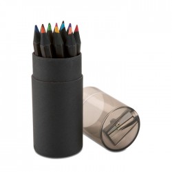Black Wood Colored Pencils IT3630